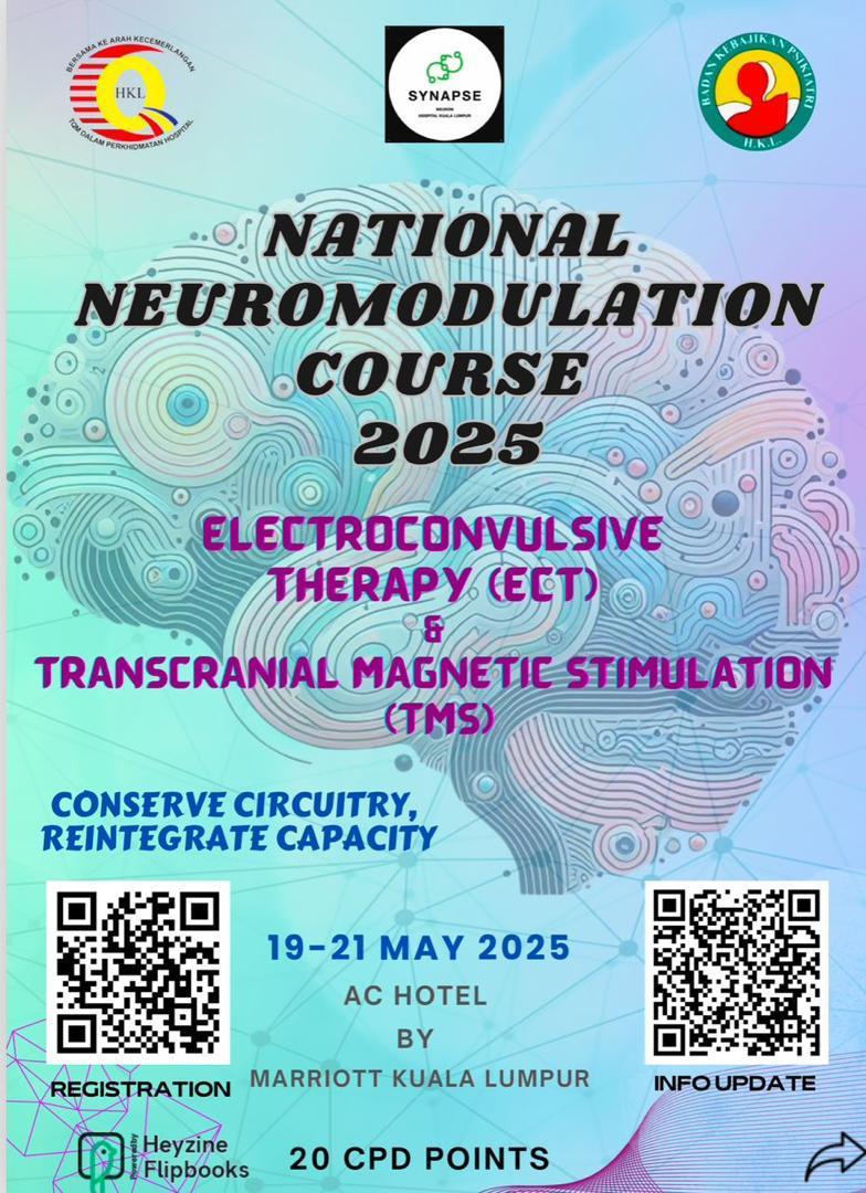 NATIONAL NEUROMODULATION COURSE (ECT & TMS) 2025 Malaysian